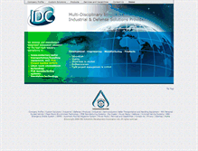Tablet Screenshot of idc-rd.com